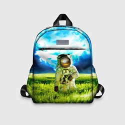 Детский рюкзак Первый на Земле, цвет: 3D-принт