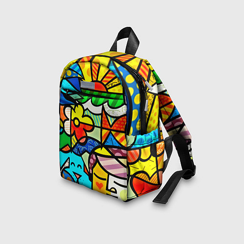 Детский рюкзак Картинка-мозаика / 3D-принт – фото 3