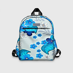 Детский рюкзак Весенний узор, цвет: 3D-принт