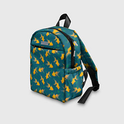 Детский рюкзак Золотые рыбки, цвет: 3D-принт — фото 2