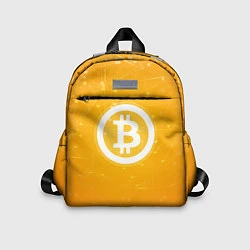 Детский рюкзак Bitcoin Orange, цвет: 3D-принт