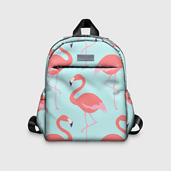 Детский рюкзак Розовые фламинго, цвет: 3D-принт