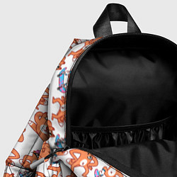 Детский рюкзак Стикеры с лисом, цвет: 3D-принт — фото 2