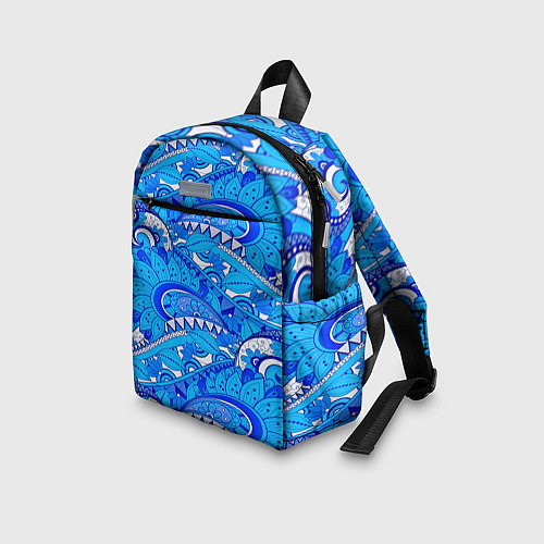 Детский рюкзак Floral pattern / 3D-принт – фото 3