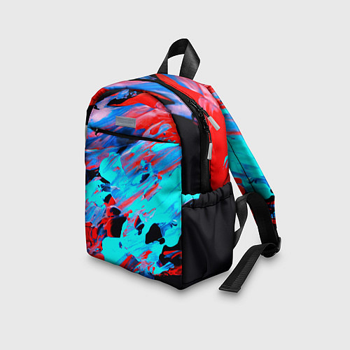 Детский рюкзак Краски лета / 3D-принт – фото 3