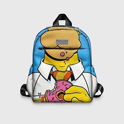 Детский рюкзак Homer with donut, цвет: 3D-принт