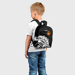 Детский рюкзак Man United: Black Collection, цвет: 3D-принт — фото 2