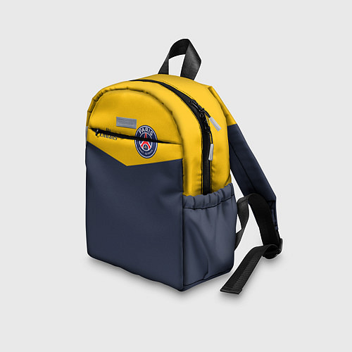 Детский рюкзак PSG: Navy Yellow / 3D-принт – фото 3