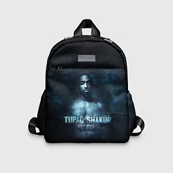 Детский рюкзак Tupac Shakur 1971-1996, цвет: 3D-принт