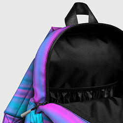 Детский рюкзак Глянцевые линии, цвет: 3D-принт — фото 2