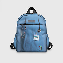Детский рюкзак Костюм врача, цвет: 3D-принт
