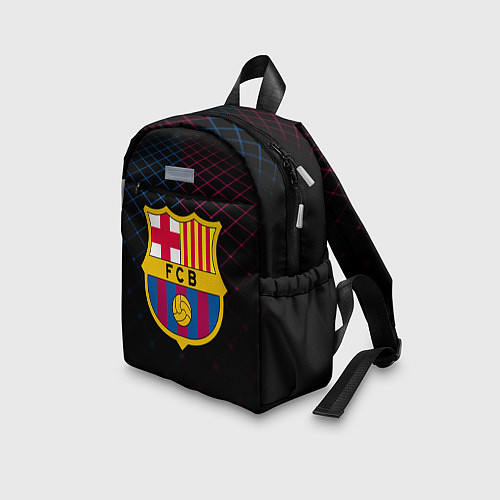 Детский рюкзак FC Barcelona Lines / 3D-принт – фото 3