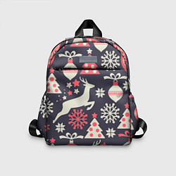 Детский рюкзак Зимние фантазии, цвет: 3D-принт