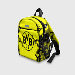 Детский рюкзак FC Borussia Dortmund: Yellow & Black, цвет: 3D-принт — фото 2