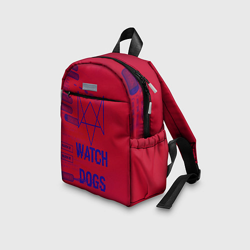 Детский рюкзак Watch Dogs: Hacker Collection / 3D-принт – фото 3