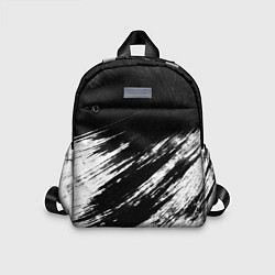 Детский рюкзак Белый и черный, цвет: 3D-принт
