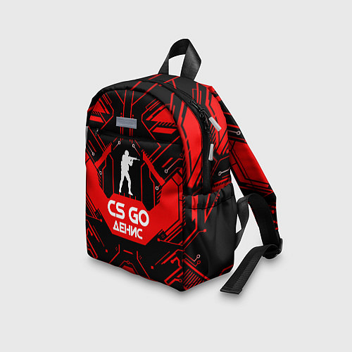 Детский рюкзак CS:GO - Денис / 3D-принт – фото 3