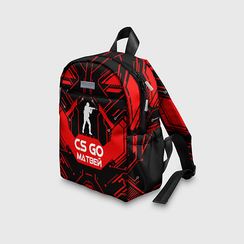 Детский рюкзак CS:GO - Матвей / 3D-принт – фото 3