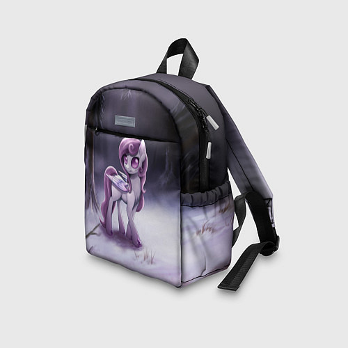 Детский рюкзак Violet Pony / 3D-принт – фото 3