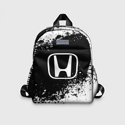 Детский рюкзак Honda: Black Spray, цвет: 3D-принт