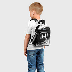 Детский рюкзак Honda: Black Spray, цвет: 3D-принт — фото 2