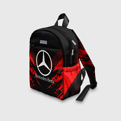 Детский рюкзак Mercedes-Benz: Red Anger / 3D-принт – фото 3