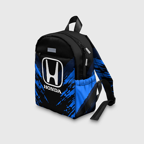 Детский рюкзак Honda: Blue Anger / 3D-принт – фото 3