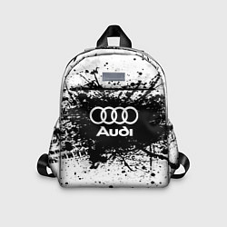 Детский рюкзак Audi: Black Spray, цвет: 3D-принт