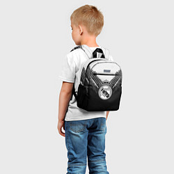 Детский рюкзак FC Real Madrid: Black Style, цвет: 3D-принт — фото 2