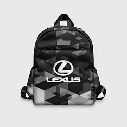 Детский рюкзак Lexus sport geometry, цвет: 3D-принт