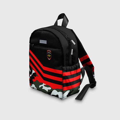 Детский рюкзак Полиция: Камуфляж / 3D-принт – фото 3