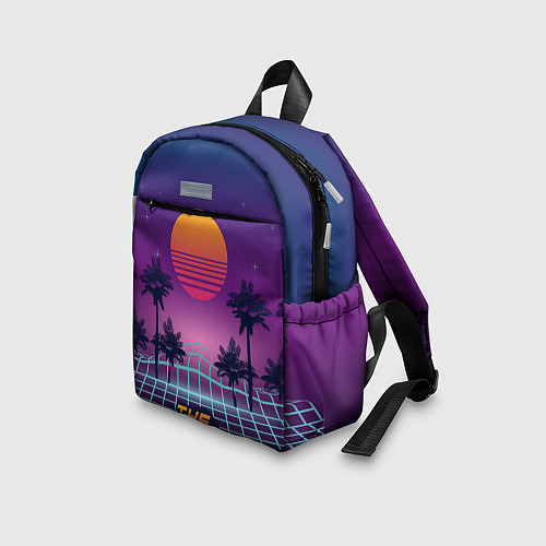 Детский рюкзак The 80s Beach / 3D-принт – фото 3
