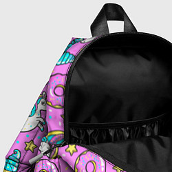 Детский рюкзак Сказочные единороги, цвет: 3D-принт — фото 2