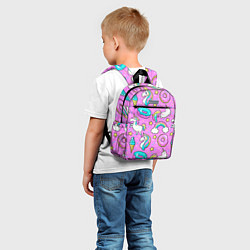 Детский рюкзак Сказочные единороги, цвет: 3D-принт — фото 2