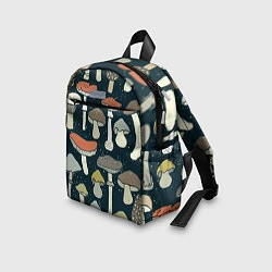 Детский рюкзак Грибной лес, цвет: 3D-принт — фото 2