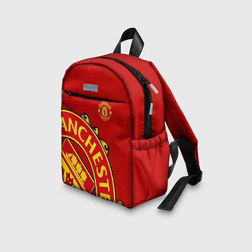 Детский рюкзак FC Man United: Red Exclusive / 3D-принт – фото 3