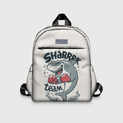 Детский рюкзак Shark Team, цвет: 3D-принт
