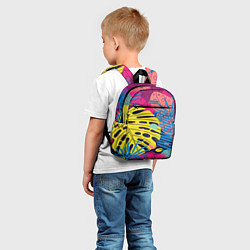 Детский рюкзак Тропическая мода, цвет: 3D-принт — фото 2