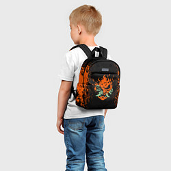 Детский рюкзак Cyberpunk 2077: SAMURAI, цвет: 3D-принт — фото 2