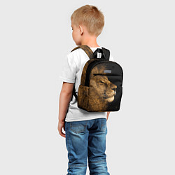 Детский рюкзак Песчаный лев, цвет: 3D-принт — фото 2
