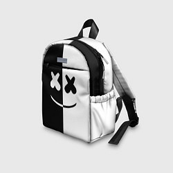 Детский рюкзак Marshmello: Black & White, цвет: 3D-принт — фото 2