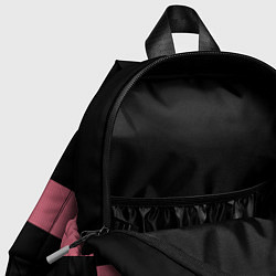 Детский рюкзак Black Pink: Logo, цвет: 3D-принт — фото 2