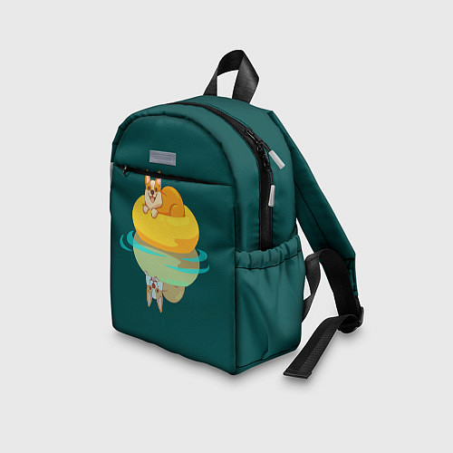 Детский рюкзак Корги на пончике / 3D-принт – фото 3