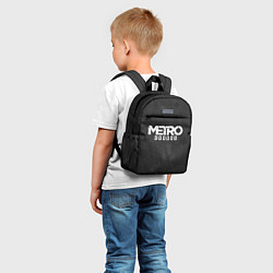 Детский рюкзак Metro Exodus: Space Grey, цвет: 3D-принт — фото 2