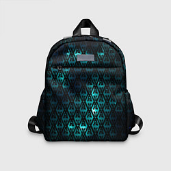 Детский рюкзак TES: Blue Pattern, цвет: 3D-принт