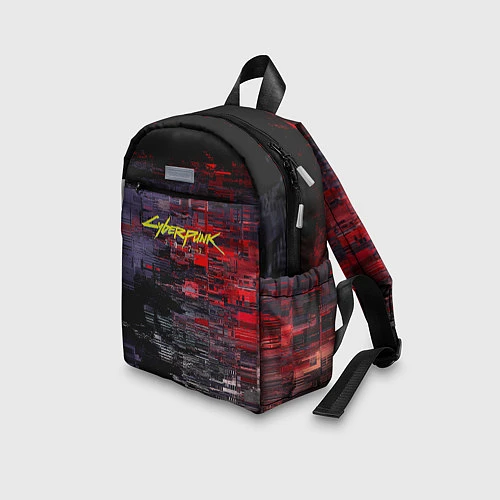 Детский рюкзак Cyberpunk 2077: Techno Style / 3D-принт – фото 3