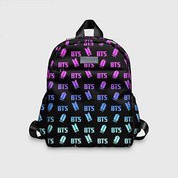 Детский рюкзак BTS: Neon Gradient, цвет: 3D-принт