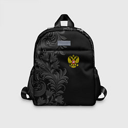 Детский рюкзак Герб России и орнамент, цвет: 3D-принт