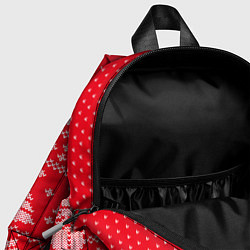 Детский рюкзак Новогодний Саша, цвет: 3D-принт — фото 2