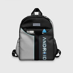 Детский рюкзак Detroit: Android RK900, цвет: 3D-принт